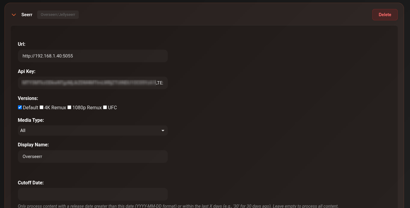 Seerr content source in CLI_Debrid